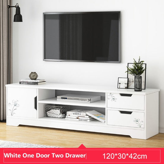 K-Star Entertainment Center, European Wood Table Tv Stand