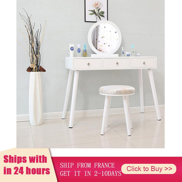 Modern Nordic Makeup Table